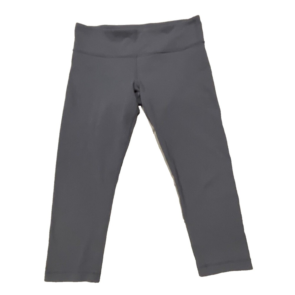 Lululemon Leggings Womens 8 Gray Align Crop 20" Inseam W6AS8S Workout Athleisure